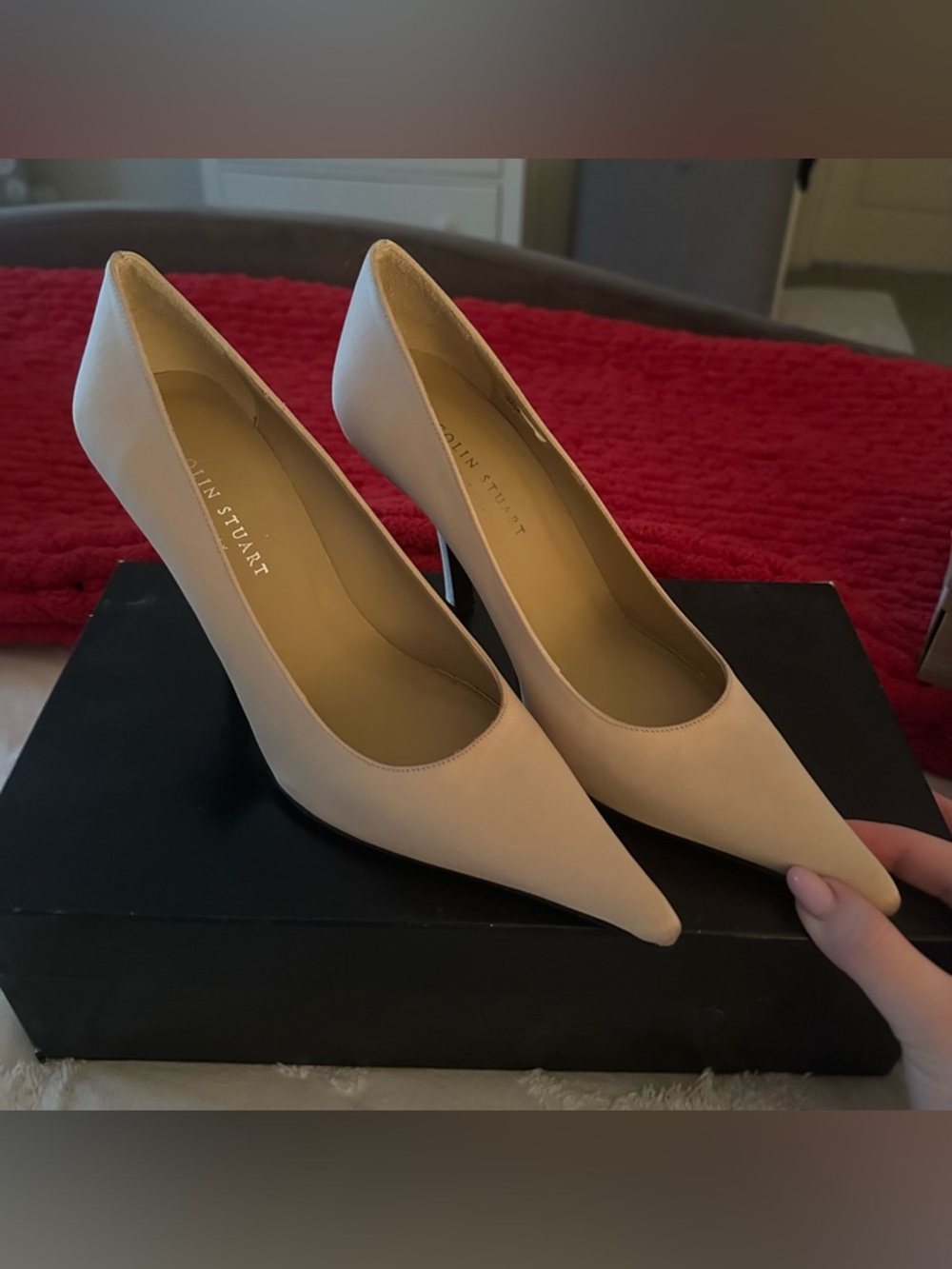 Colin Stuart Pointed Toe Heels - only worn once!